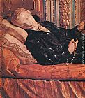 Gros Paintings - The Death of St Stanislas Kostka by Pierre Le Gros the Younger